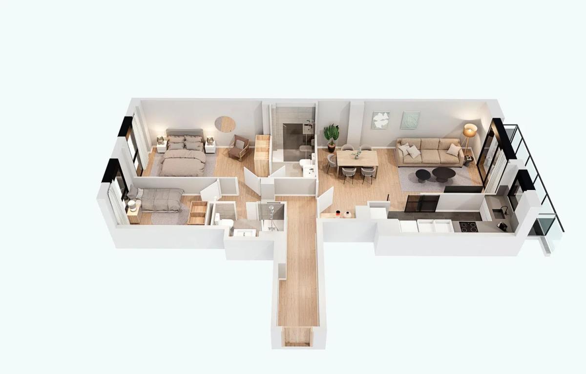 Obra nueva Vilafranca Residencial Ressort – Fase 4 en Vilafranca del Penedès (Revista) plan 3