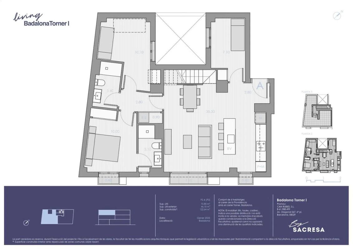 Obra nueva Torner 1 en Badalona (Revista) plan 4