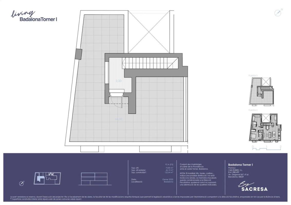 Obra nueva Torner 1 en Badalona (Revista) plan 5