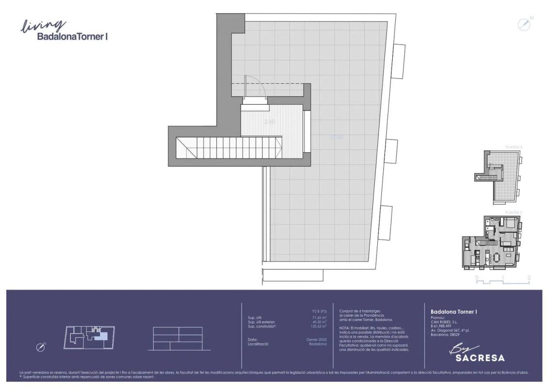 Obra nueva Torner 1 en Badalona (Revista) plan 7