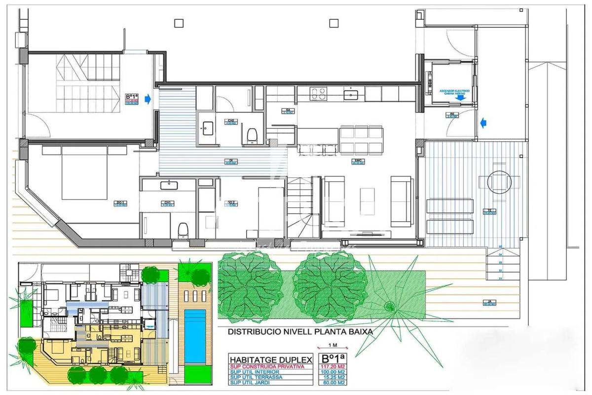 Obra nueva Avinguda 308 en Castelldefels (Revista) plan 2