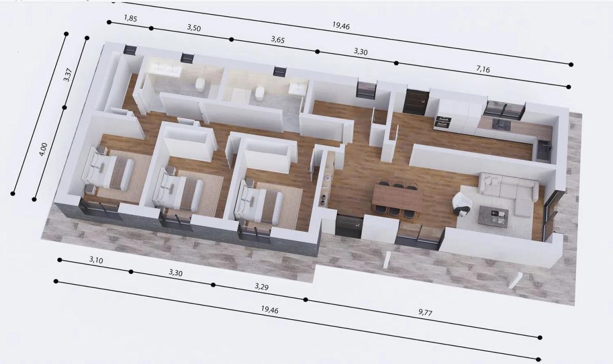 Venta de chalet independiente en Casa Nova, 4, Canyelles
plan 3