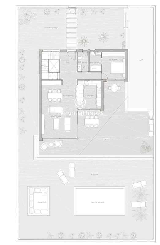 Obra nueva Jacint Picas en Sitges (Revista) plan 1