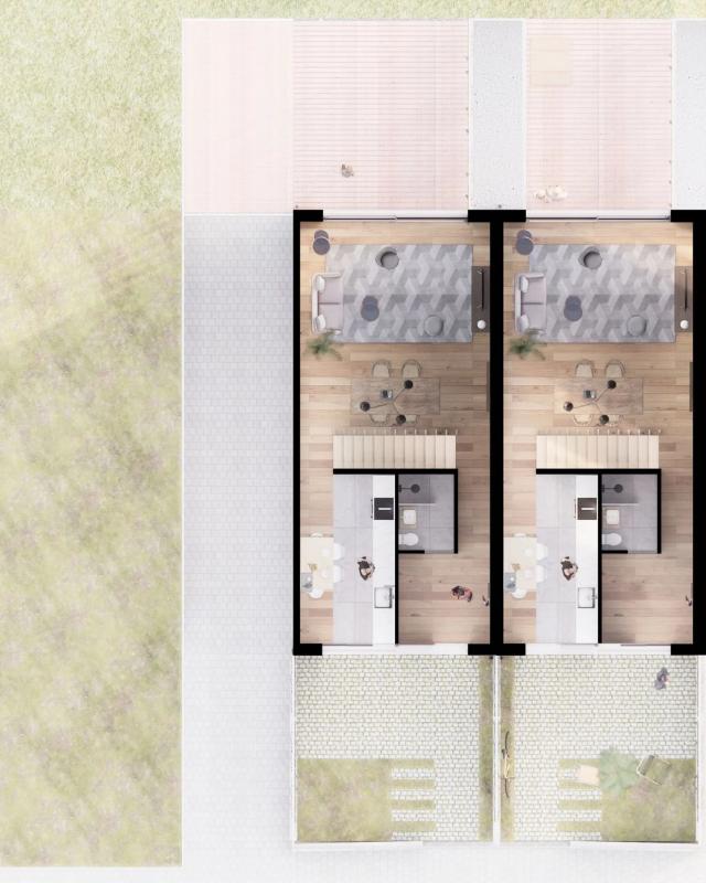 New construction Progrés 136 in Torelló plan 1