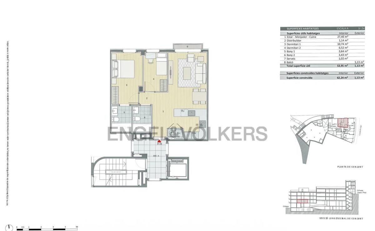 Obra nueva Major en Vallirana (Revista) plan 5