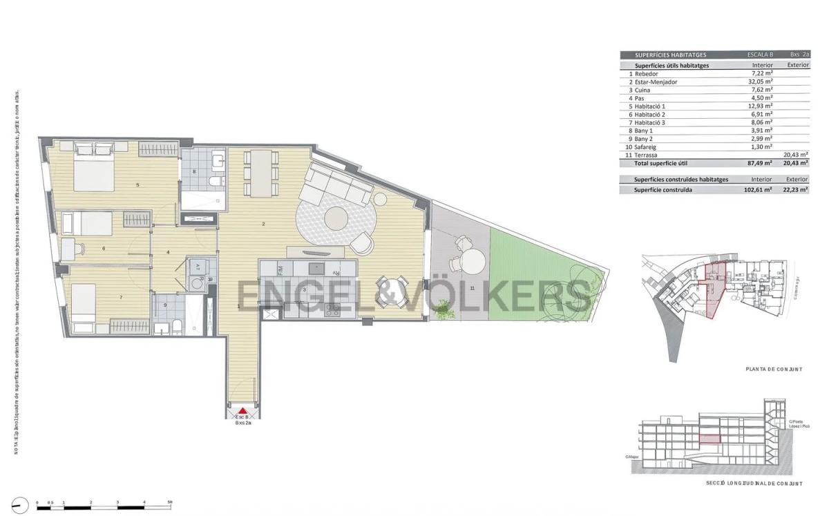 Obra nueva Major en Vallirana (Revista) plan 9