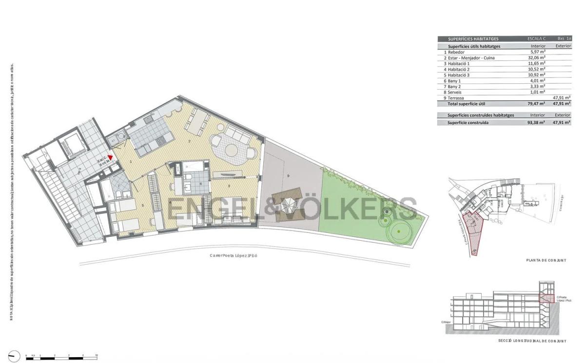 Obra nueva Major en Vallirana (Revista) plan 13