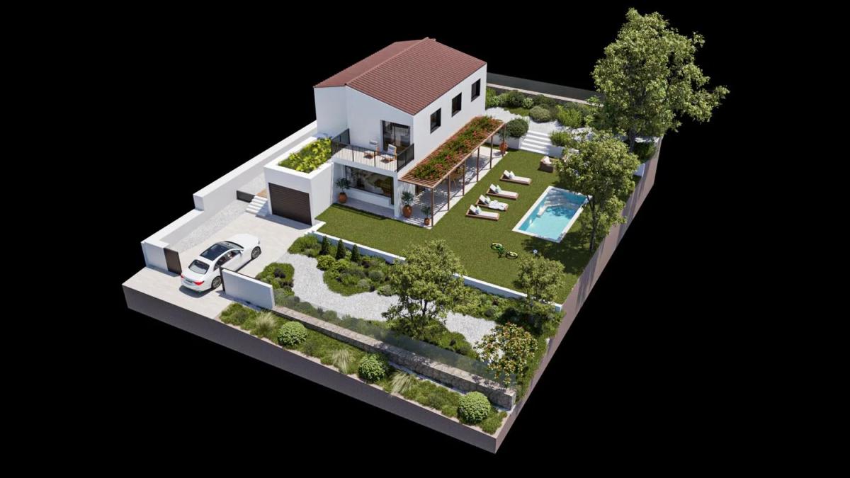 Obra nueva LES HEURES en La Roca del Vallès (Revista) plan 1