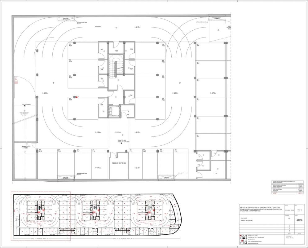 Obra nueva Residencial Cal Conde Fase III en Cabrera de Mar (Revista) plan 1