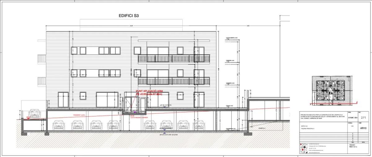 Obra nueva Residencial Cal Conde Fase III en Cabrera de Mar (Revista) plan 5
