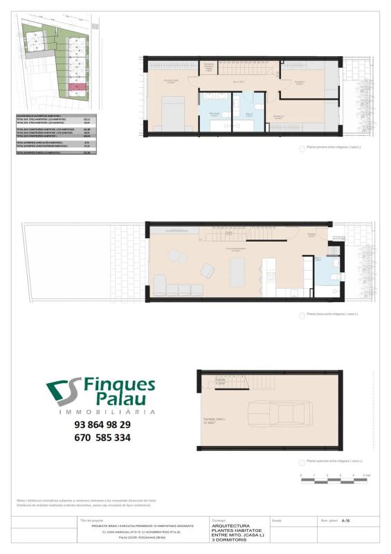 Obra nueva Casas en Palau-solità i Plegamans en Palau-Solità i Plegamans (Revista) plan 3