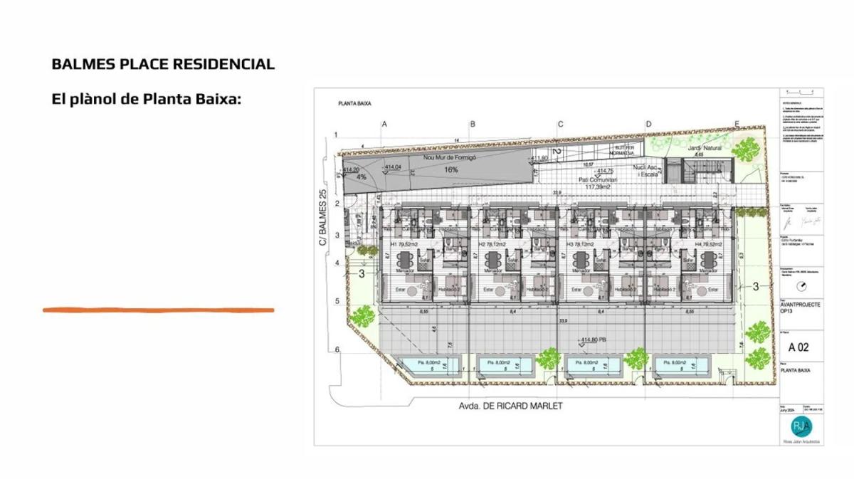 Obra nueva Balmes Place Residencial en Matadepera (Revista) plan 2