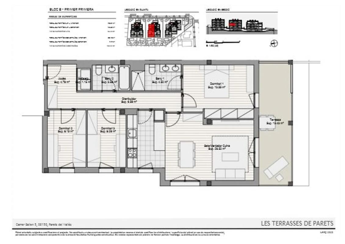 Venta de piso en Bailèn, 5, Parets del Vallès
plan 5