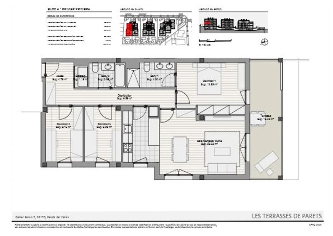 Venta de piso en Bailèn, 5, Parets del Vallès
plan 6
