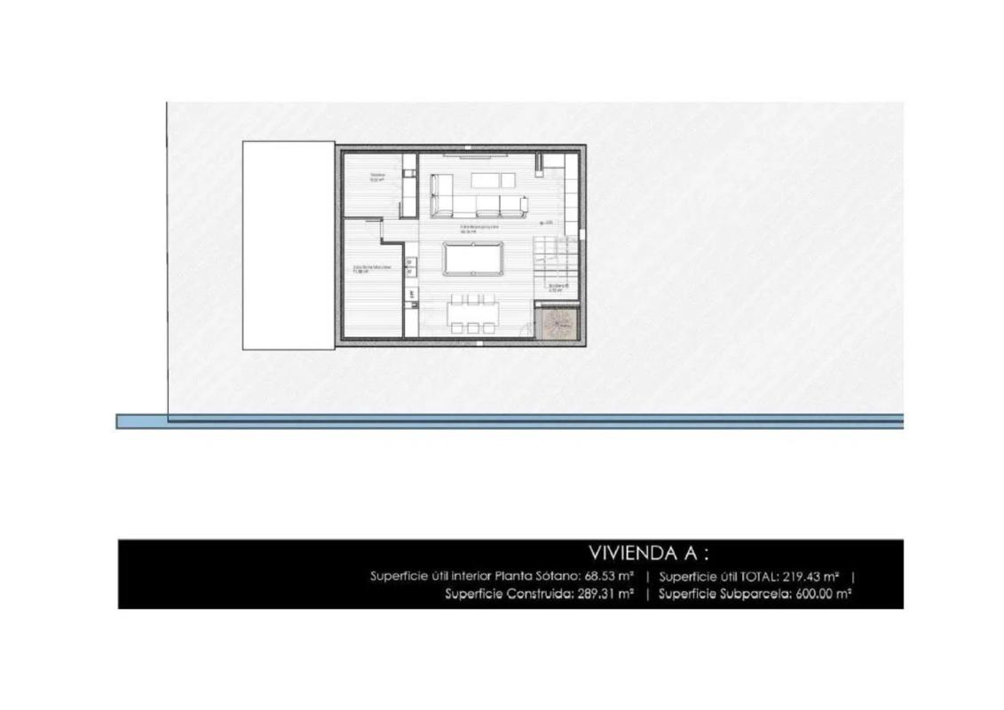 Obra nueva Twins en L'Eliana (Revista) plan 1