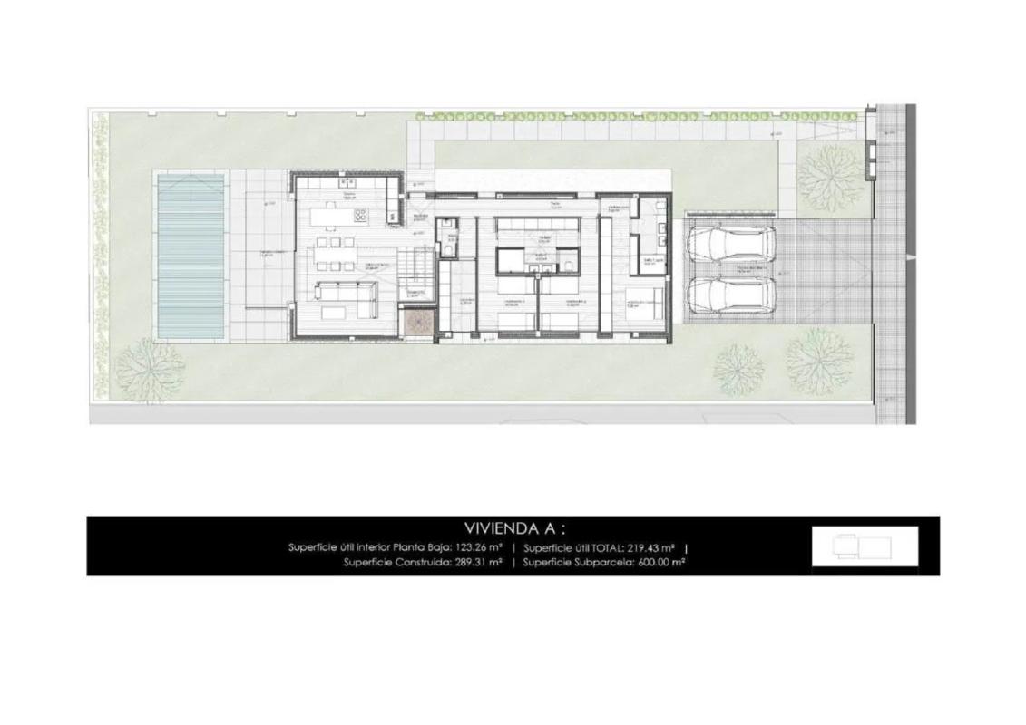 Obra nueva Twins en L'Eliana (Revista) plan 2