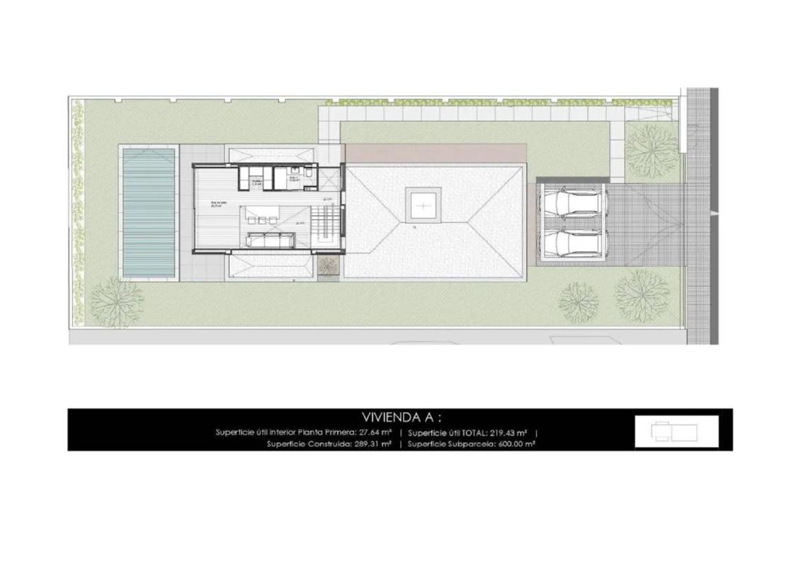 Obra nueva Twins en L'Eliana (Revista) plan 3