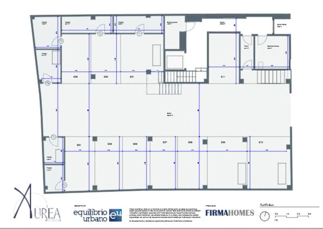 Obra nueva RESIDENCIAL AUREA en Benimàmet (Revista) plan 1
