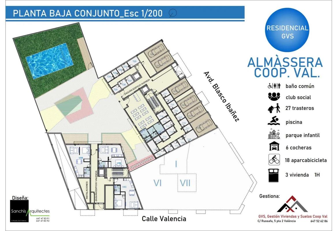 Obra nueva RESIDENCIAL ALMASSERA en Almássera (Revista) plan 2