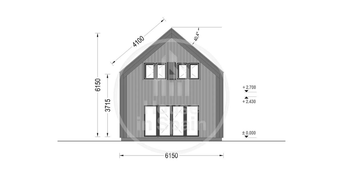 Новостройка Chalet prefabricado 120m2 в Монтруа plan 2