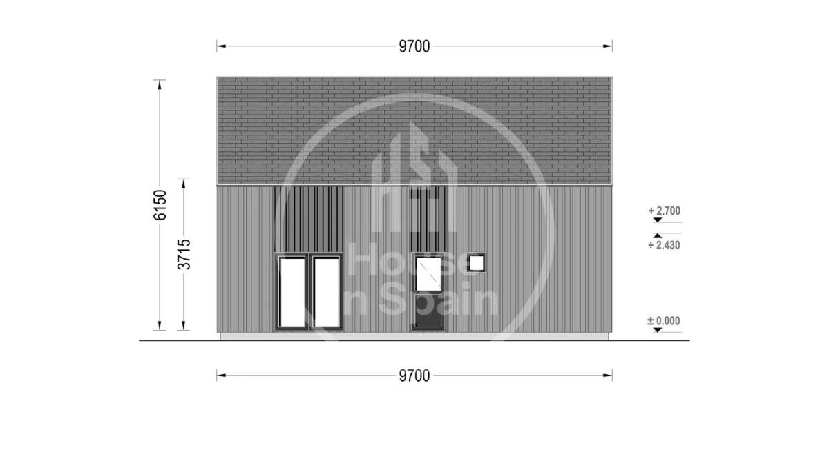 Новостройка Chalet prefabricado 120m2 в Монтруа plan 4