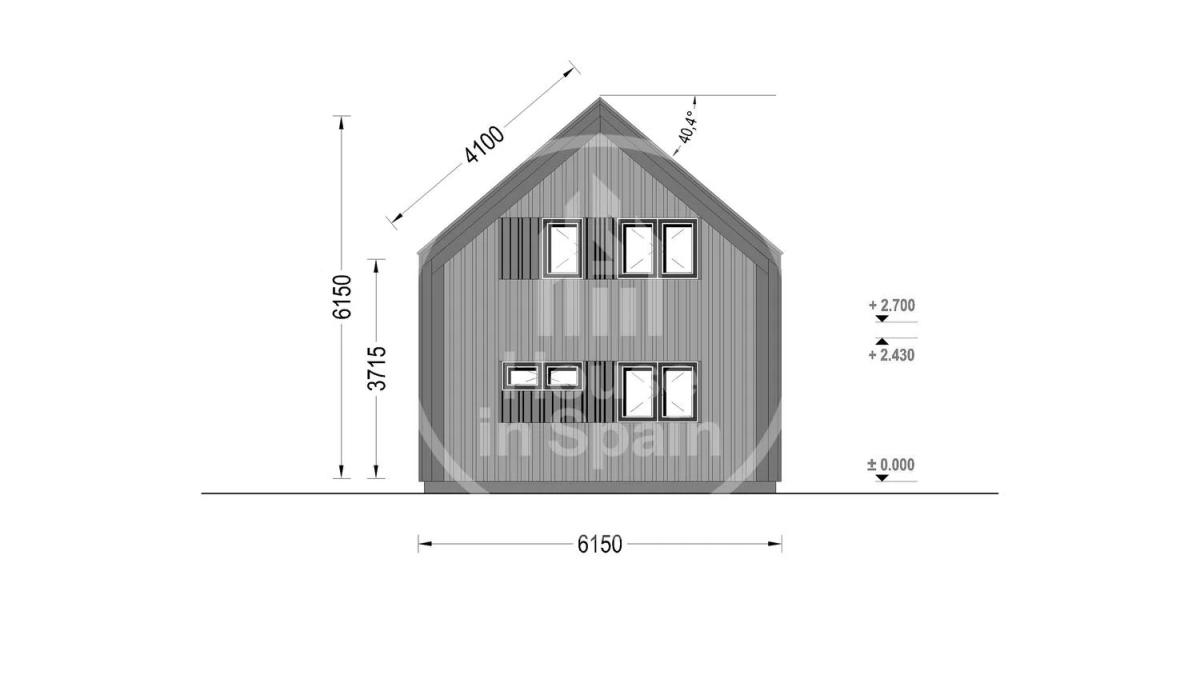 Новостройка Chalet prefabricado 120m2 в Монтруа plan 5