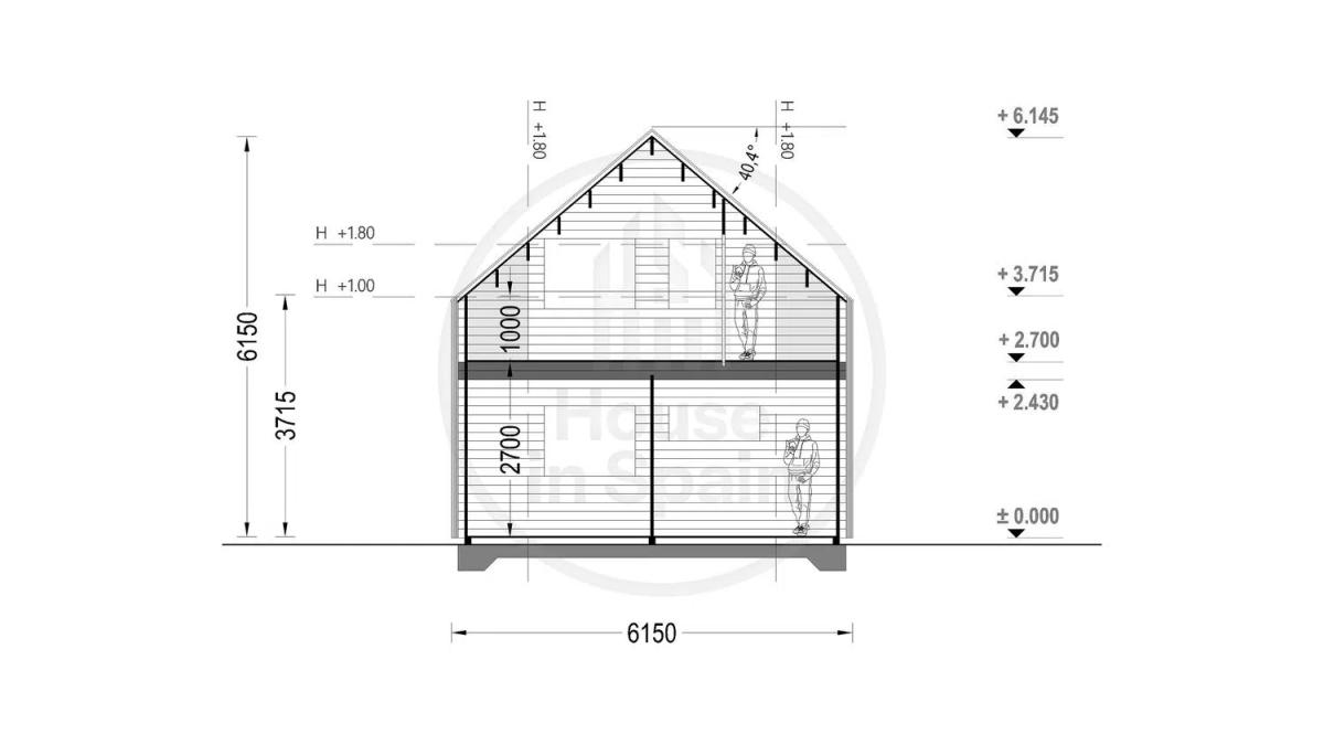 Новостройка Chalet prefabricado 120m2 в Монтруа plan 6