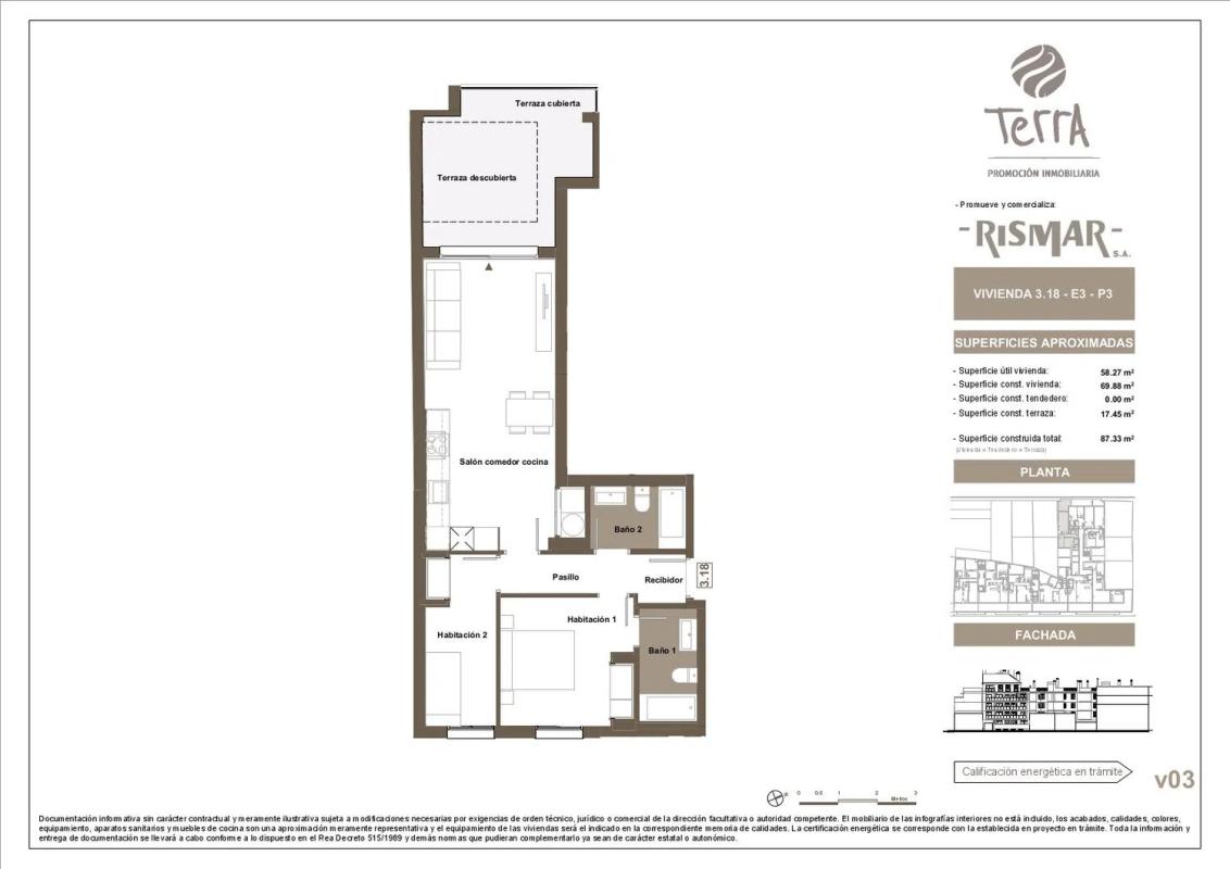 Obra nueva Residencial Terra Almassera en Almássera (Revista) plan 5