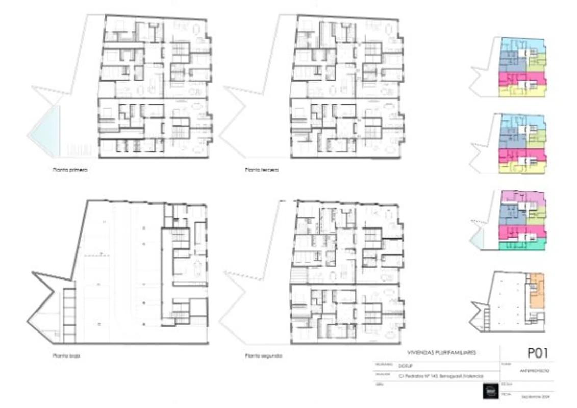 Obra nueva Tossal de Montiel en Benaguasil (Revista) plan 2
