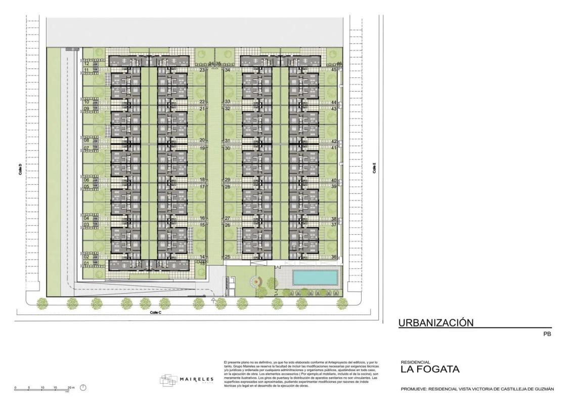 Obra nueva RESIDENCIAL LA FOGATA en Castilleja de Guzman (Revista) plan 1