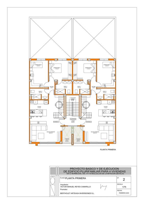 Obra nueva Fortuna en Bollullos de la Mitacion (Revista) plan 1