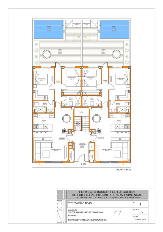 Obra nueva Fortuna en Bollullos de la Mitacion (Revista) plan 3