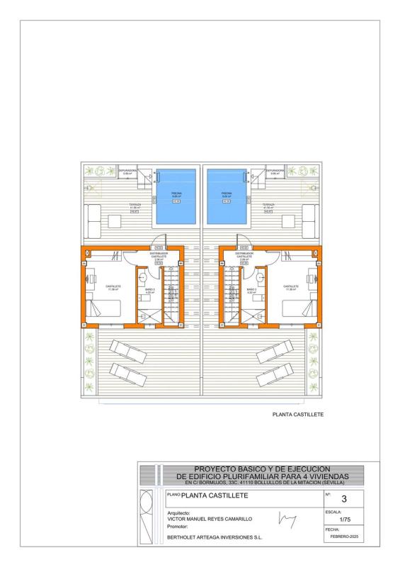 Obra nueva Fortuna en Bollullos de la Mitacion (Revista) plan 4