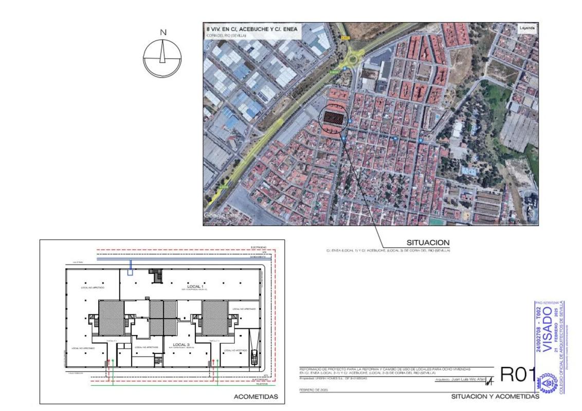 Obra nueva en Coria del Río en Coria del Río (Revista) plan 4