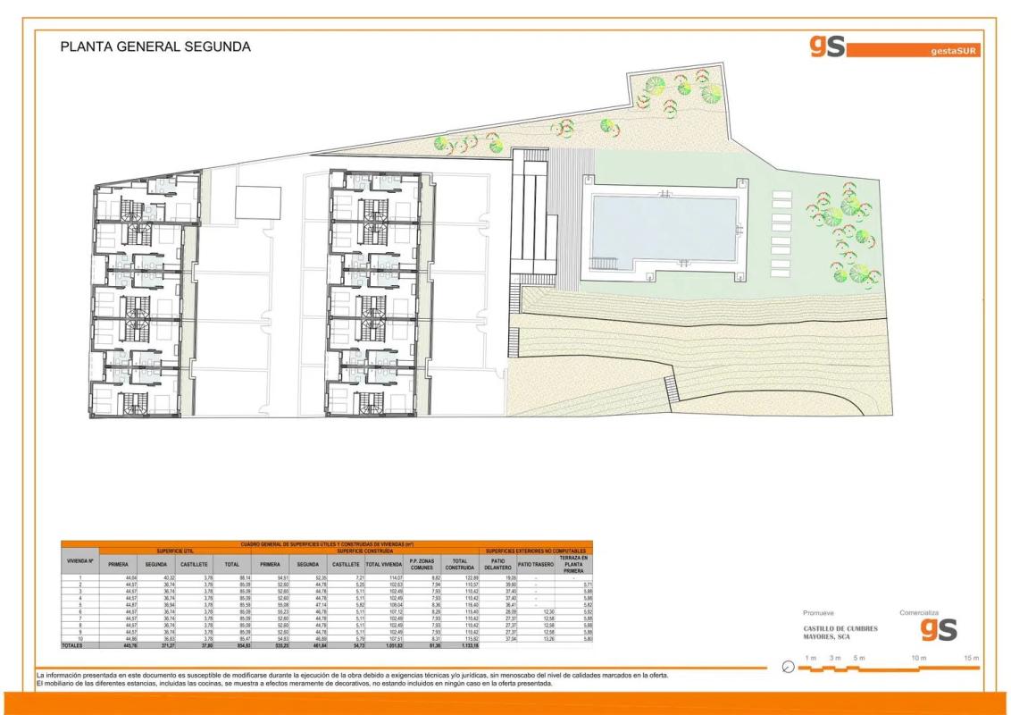 Obra nueva Castillo Cumbres Mayores en Alcalá de Guadaira (Revista) plan 2