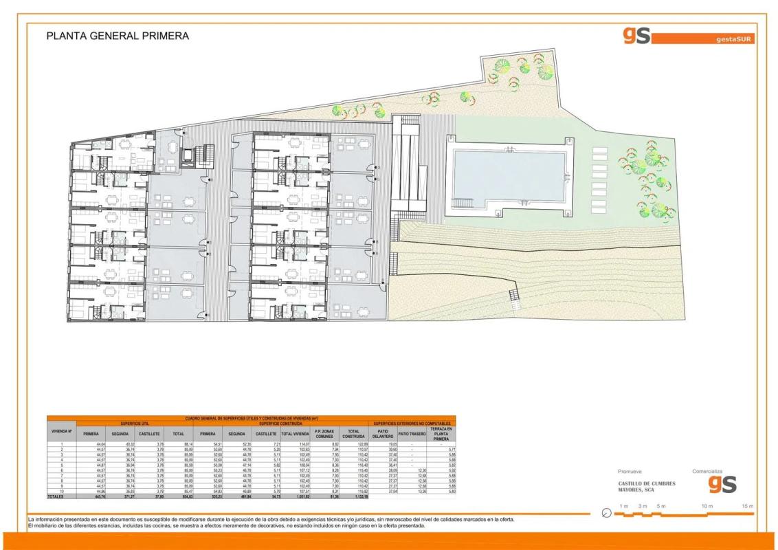 Obra nueva Castillo Cumbres Mayores en Alcalá de Guadaira (Revista) plan 3