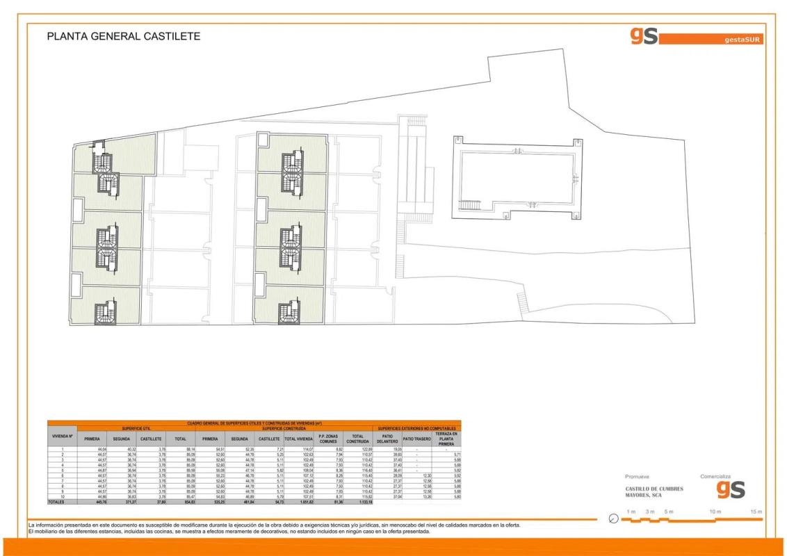 Obra nueva Castillo Cumbres Mayores en Alcalá de Guadaira (Revista) plan 4