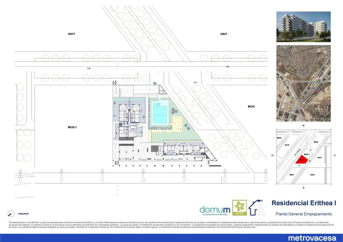 Obra nueva Residencial Erithea en Dos Hermanas (Revista) plan 1