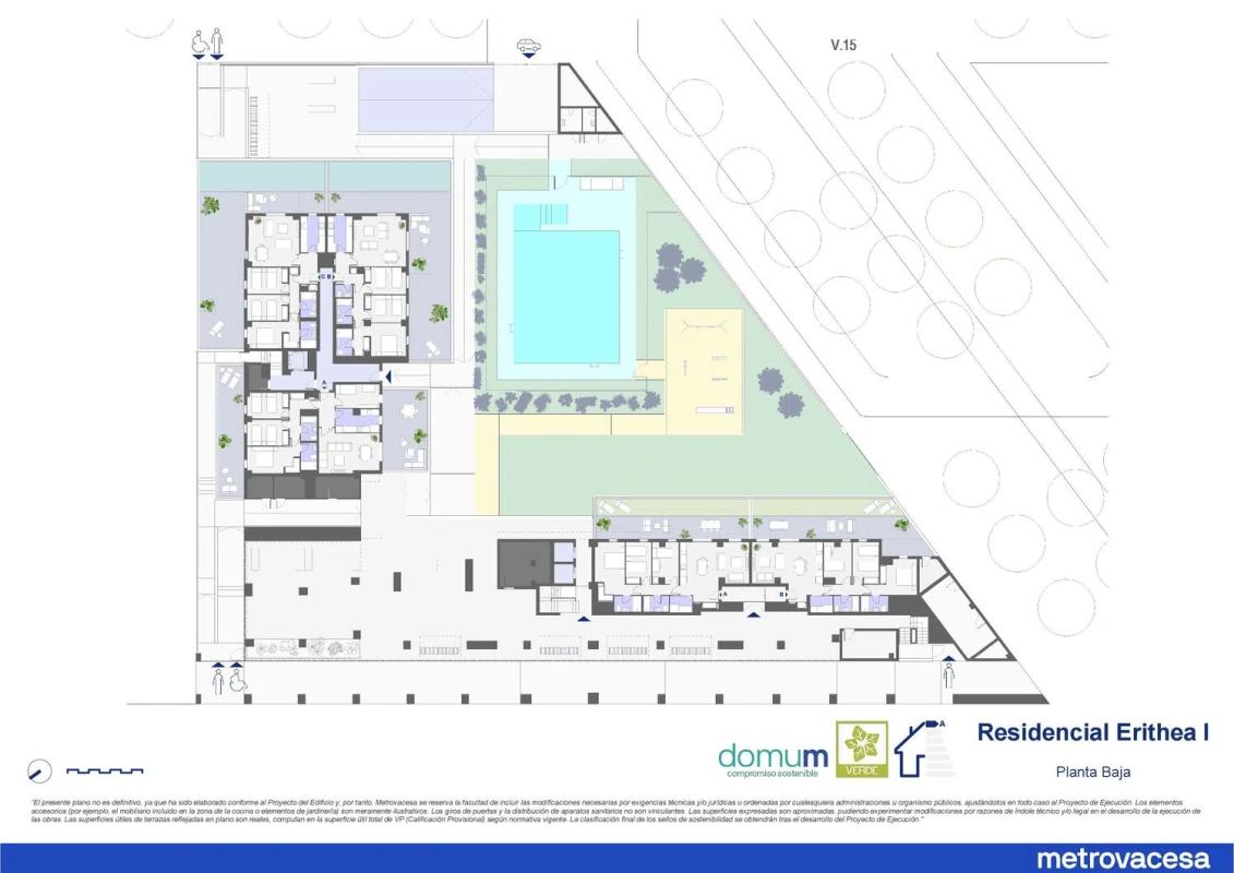 Obra nueva Residencial Erithea en Dos Hermanas (Revista) plan 2