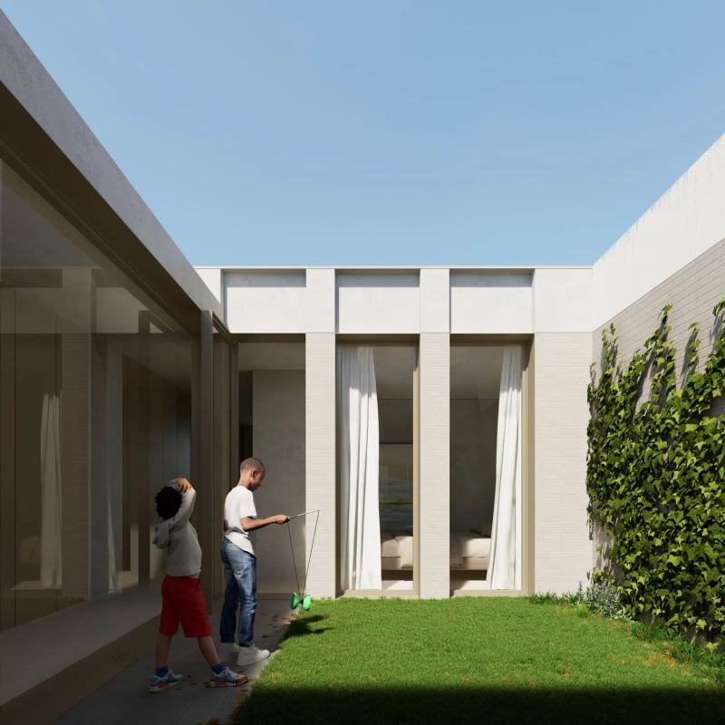 Venta de chalet adosado en  Calle Fernán Caballero, 67 , Huévar photo 3