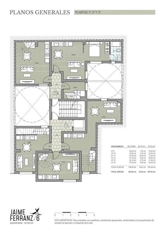 Obra nueva AT Jaime Ferranz 6 en Sevilla (Revista) plan 1