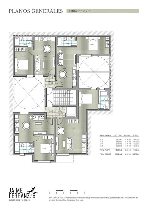 Obra nueva AT Jaime Ferranz 6 en Sevilla (Revista) plan 2