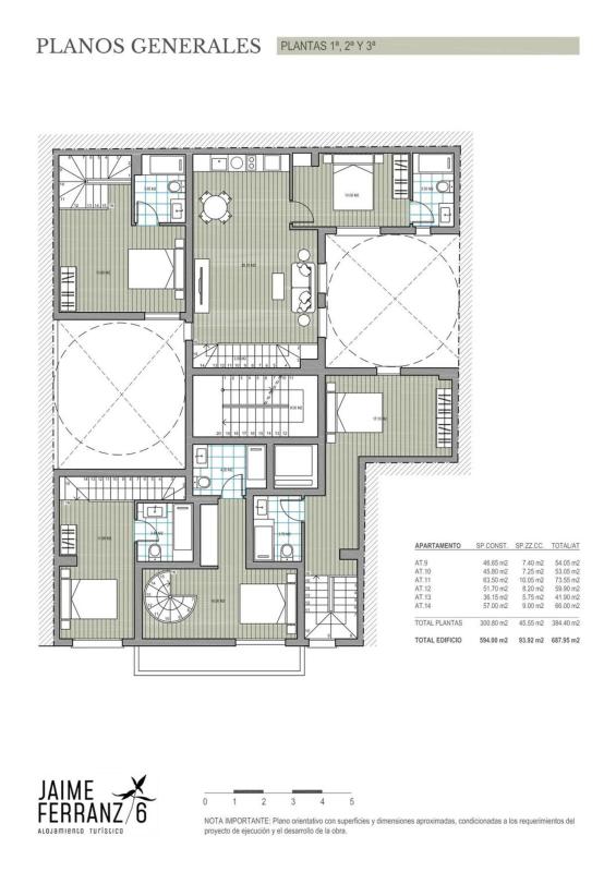 Obra nueva AT Jaime Ferranz 6 en Sevilla (Revista) plan 4
