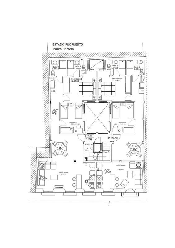New construction COLEGIO CATALINO in Granada plan 1
