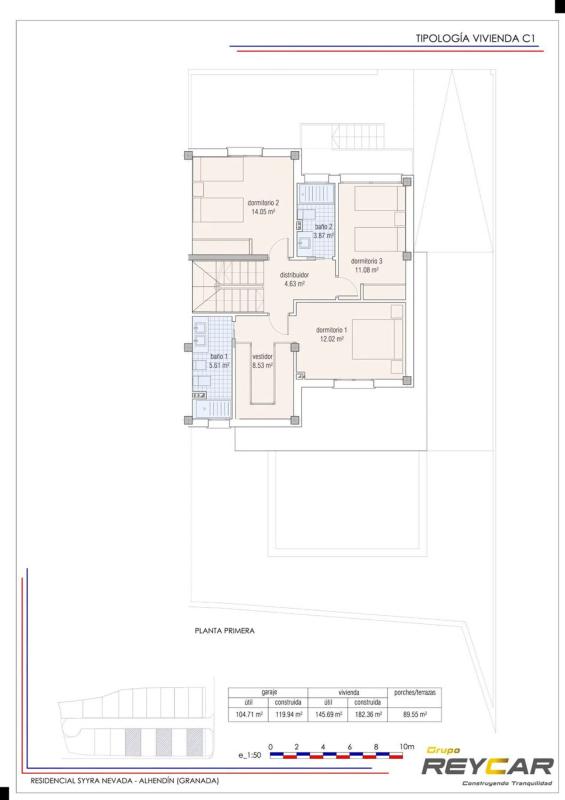 Obra nueva Residencial Syyra en Alhendin (Revista) plan 1