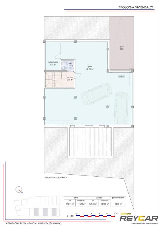 Obra nueva Residencial Syyra en Alhendin (Revista) plan 2