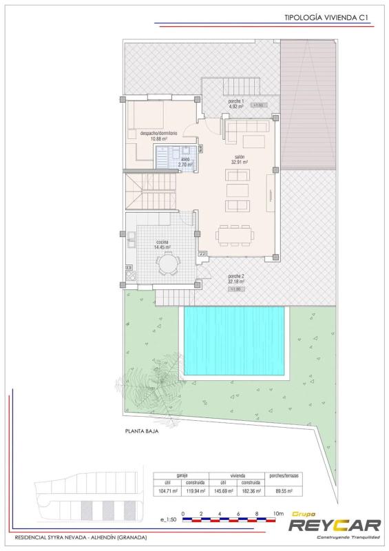 Obra nueva Residencial Syyra en Alhendin (Revista) plan 3