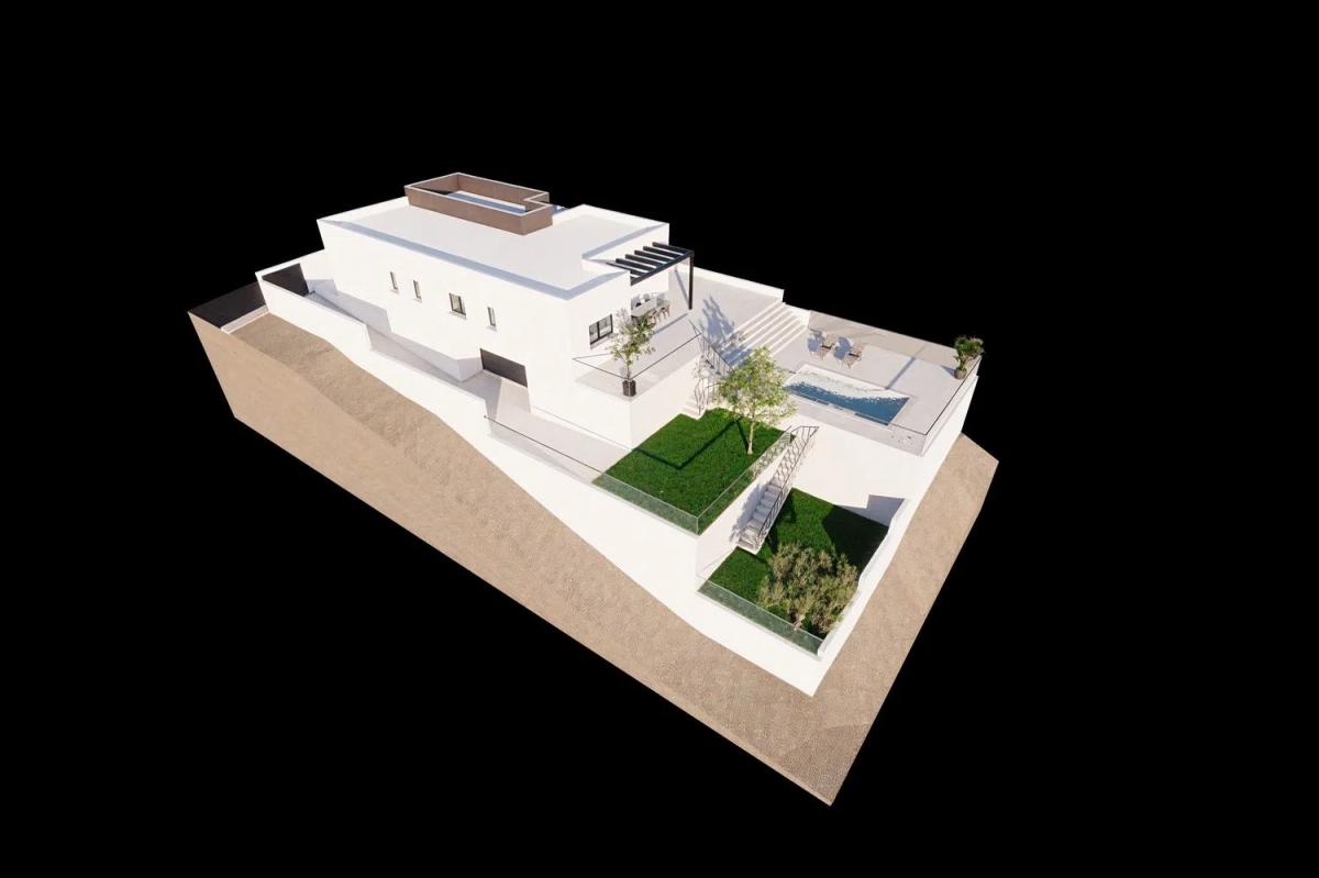 Obra nueva Vivienda Unifamiliar Guadalfeo en La Zubia (Revista) plan 1