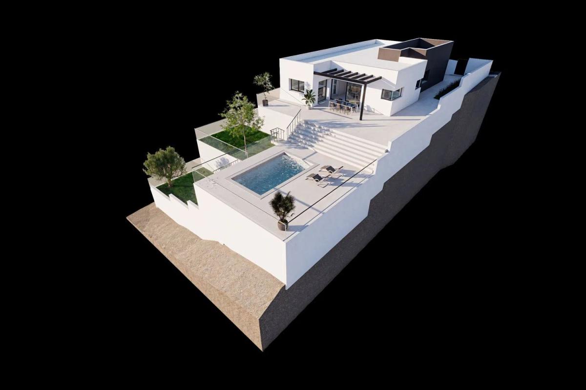 Obra nueva Vivienda Unifamiliar Guadalfeo en La Zubia (Revista) plan 2
