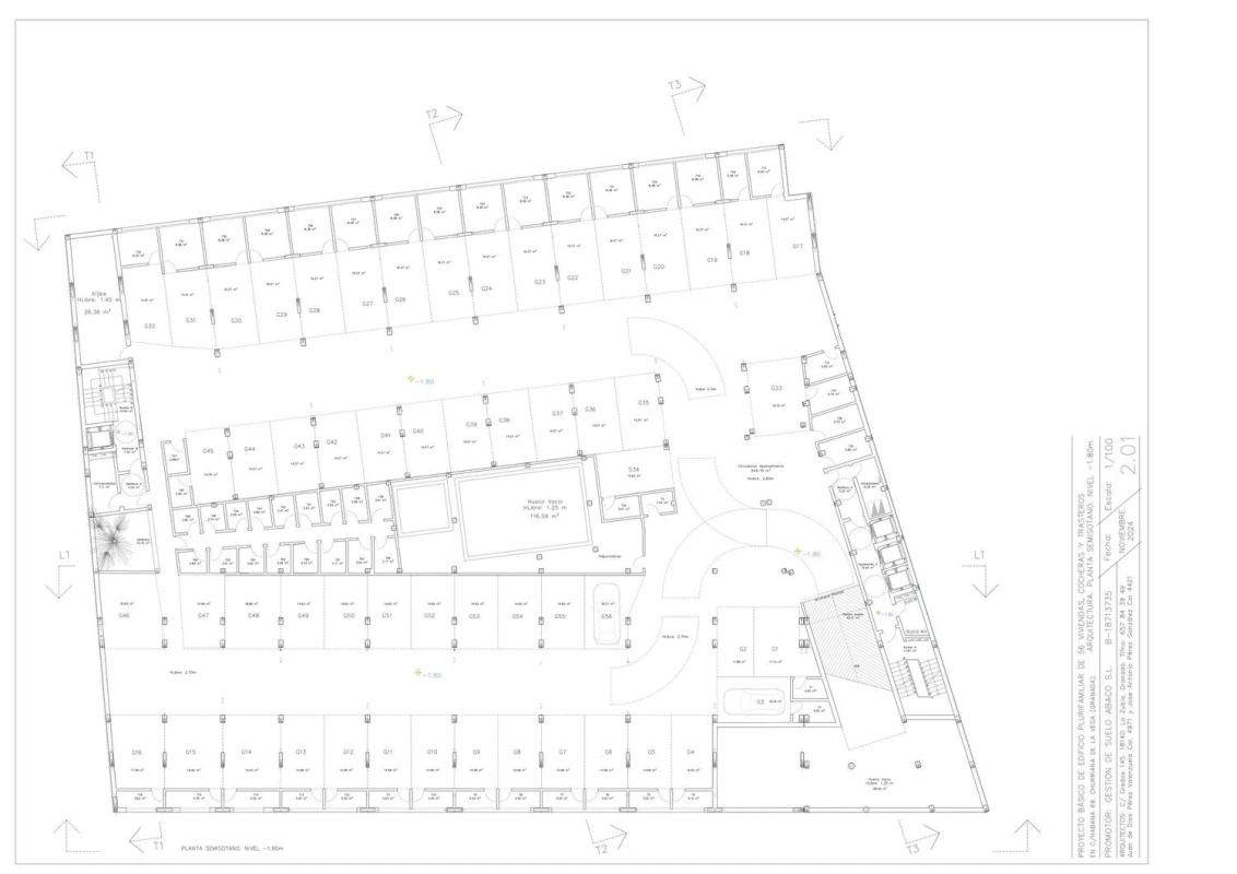 Obra nueva Residencial Habana 69 en Churriana de la Vega (Revista) plan 1